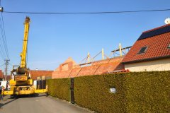 Střecha novostaby - Plzeň sever