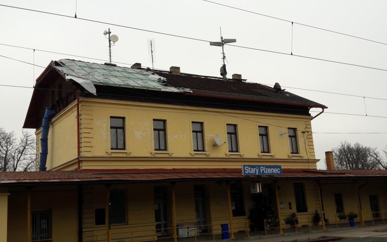 Rekonstrukce střechy - Starý Plzenec