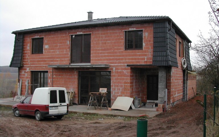Střecha rodinného domu - Vejprnice