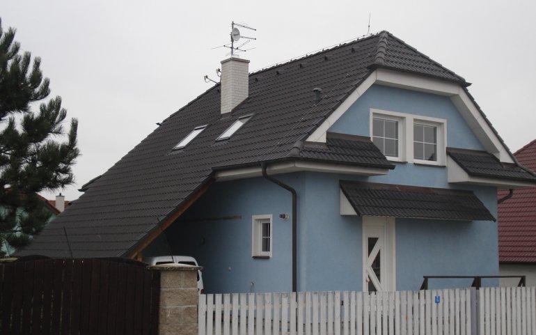 Střechy rodinných domů-Plzeň-Bručná