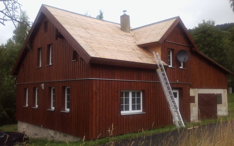 Rekonstrukce střechy - střechy Naturmont