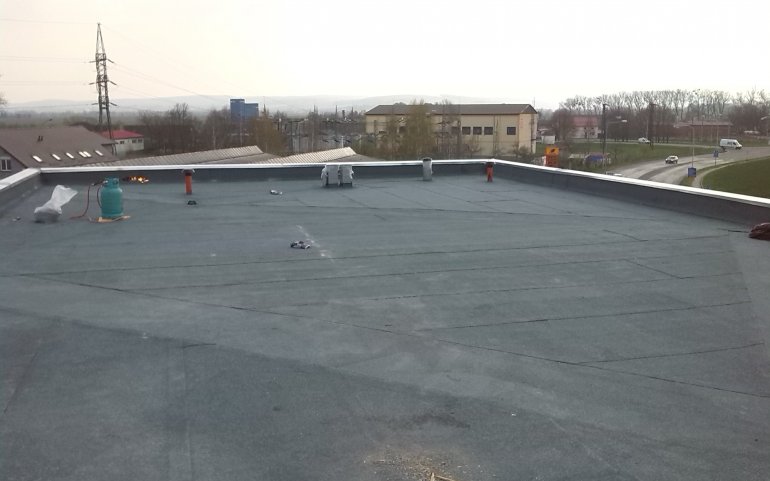 Montáž asfaltové střechy v Mohelnici