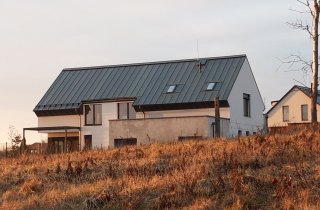Střecha novostavby