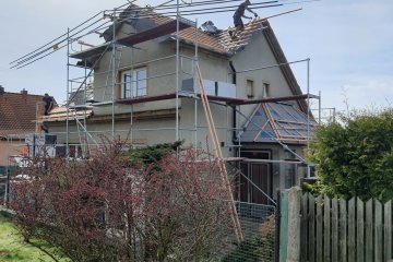 Rekonstrukce střechy rodinného domu - Losiná