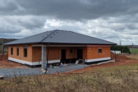 Střecha novostavby - Vejprnice