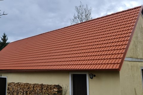 Rekonstrukce střechy dílny - Nepomucko