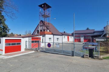 Rekonstrukce střechy hasičské zbrojnice - Tlučná