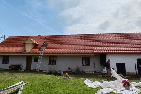 Rekonstrukce střechy - Přešticko