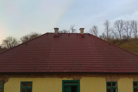 Střecha na domě - Plzeň