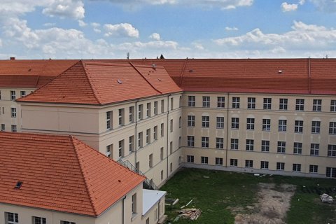 Rekonstrukce střechy SPŠS a SOŠ prof. Švejcara - Plzeň